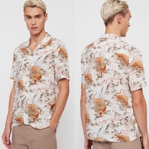 All Saints Multicolor Casual Button Down Shirt
